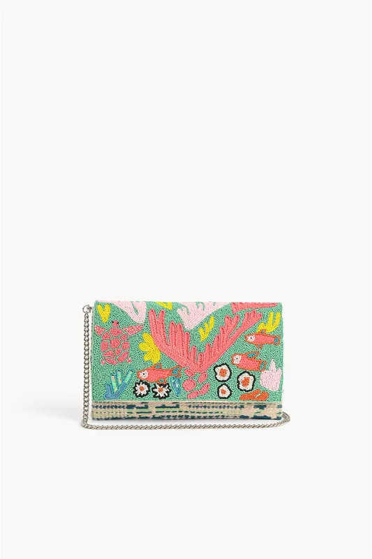 The Maritime Embellished Clutch made by America & Beyond