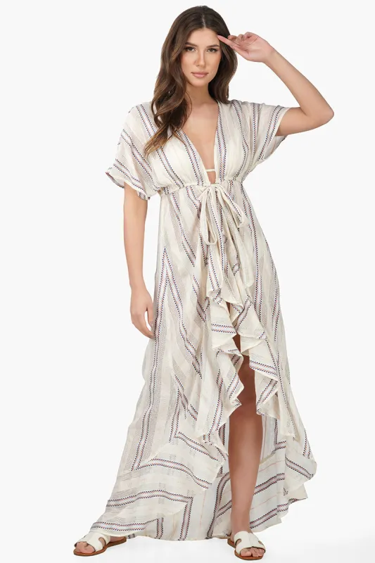 Marie Nautical Cover Up sold by America & Beyond