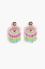 Pink Lazy Eye Earrings sold by America & Beyond