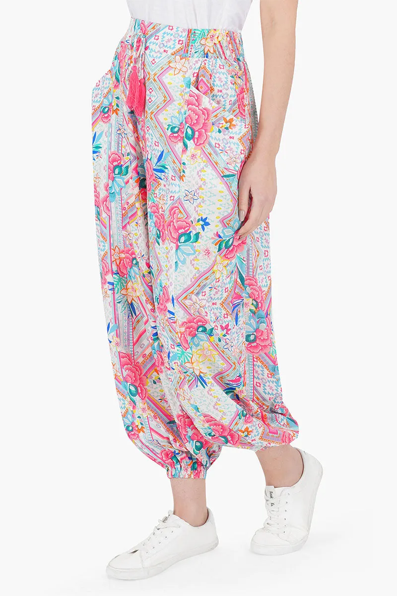 Pink Carnation Trousers sold by America & Beyond product image thumbnail 3