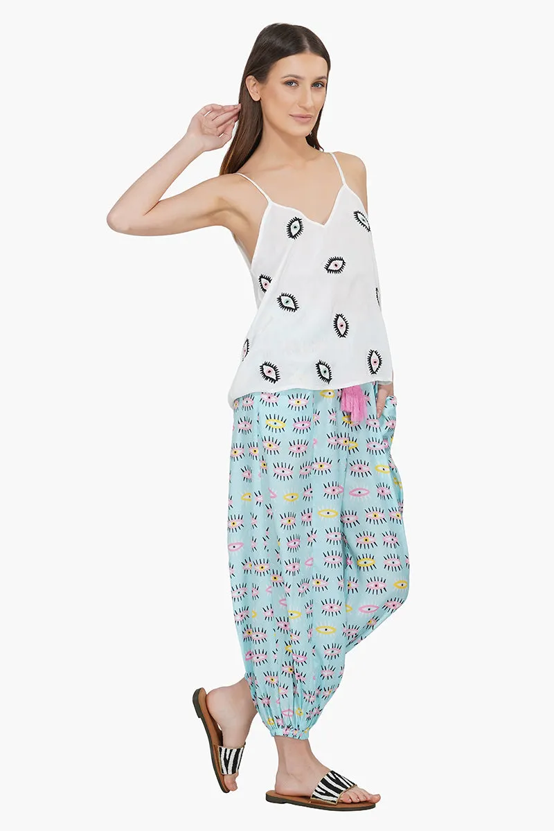 Eye-o-eye Embroidered Top sold by America & Beyond product image thumbnail 2