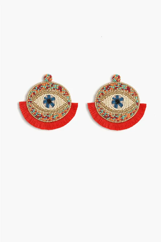 Evil Eye Goodluck Earrings sold by America & Beyond