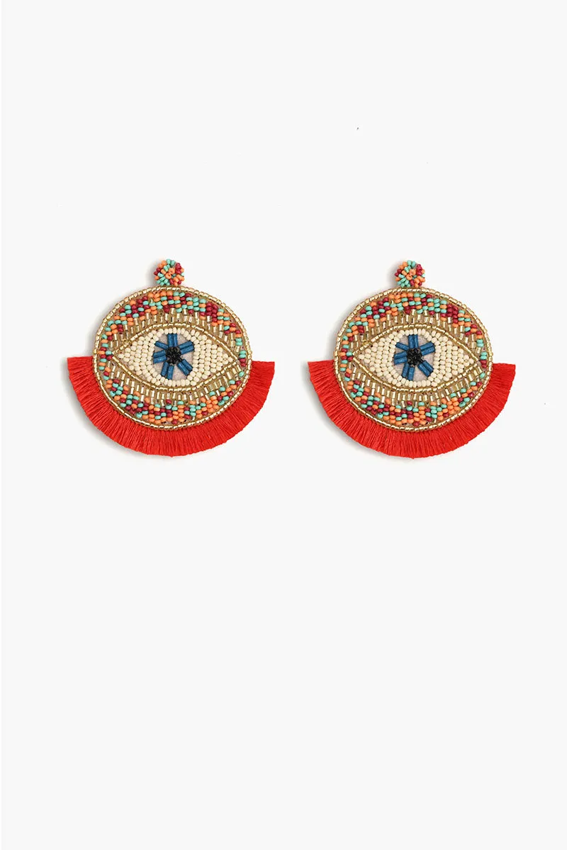 Evil Eye Goodluck Earrings sold by America & Beyond