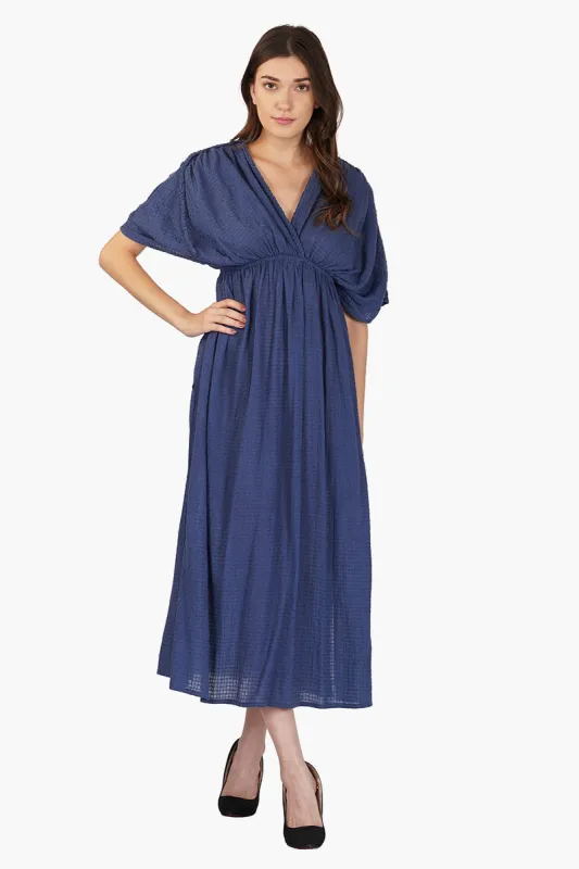 Gloria Cotton Dobby Maxi Dress sold by America & Beyond