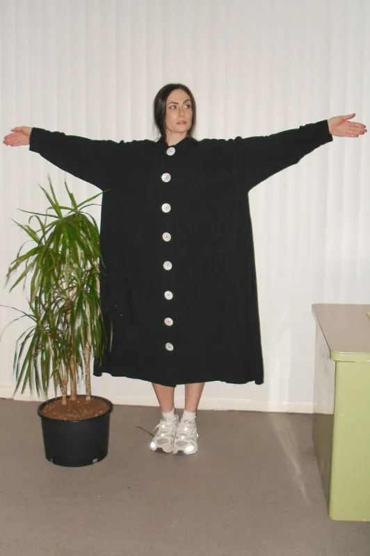 3 left - Giant Shirt Dress Jacket Soft linen made by Fashion Brand Company