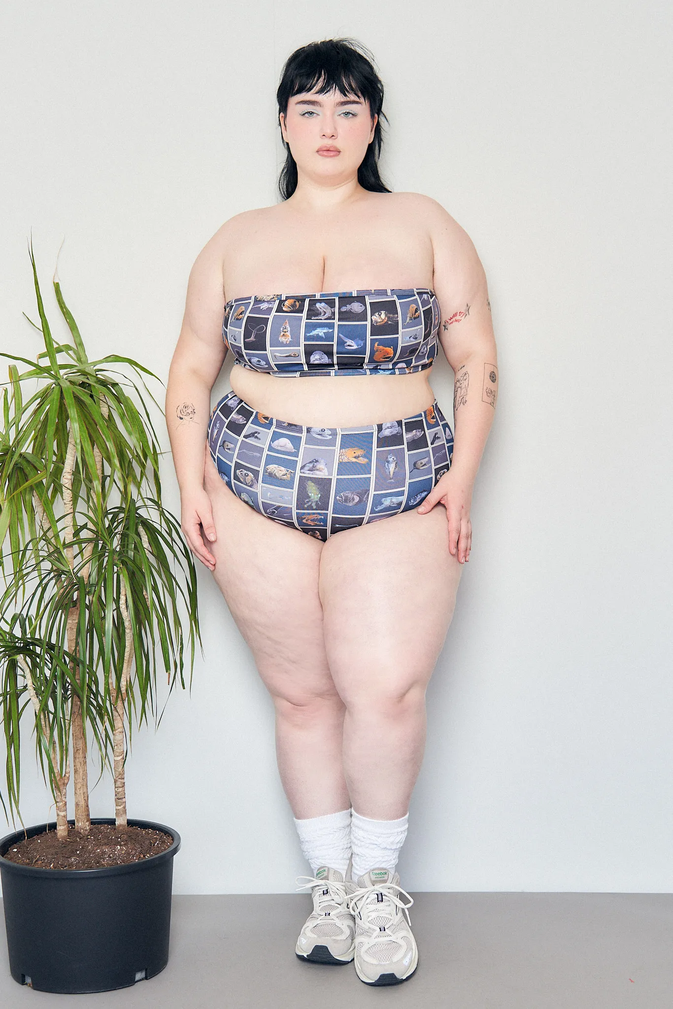 Cuter Fish Strapless Bikini Tube Top sold by Fashion Brand Company product image thumbnail 3