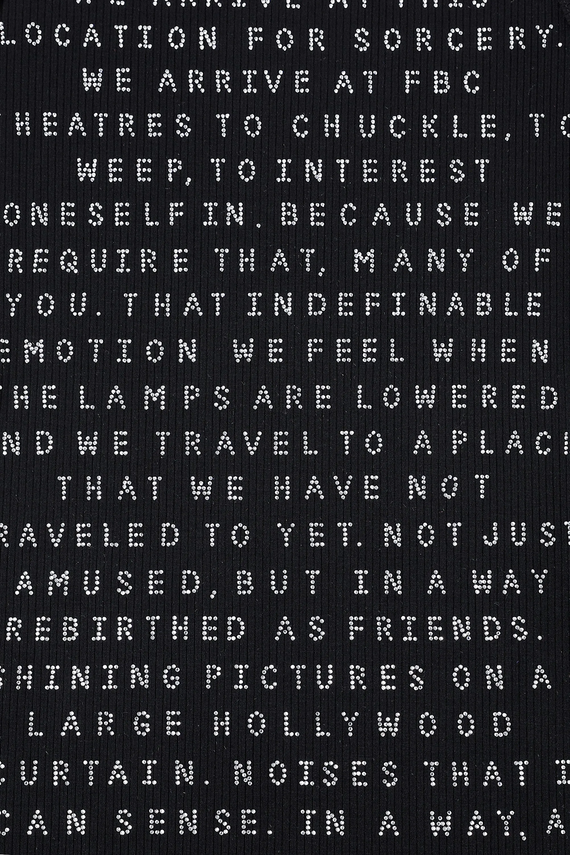 FBC Theatres Bedazzled Quote Dress sold by Fashion Brand Company product image thumbnail 5