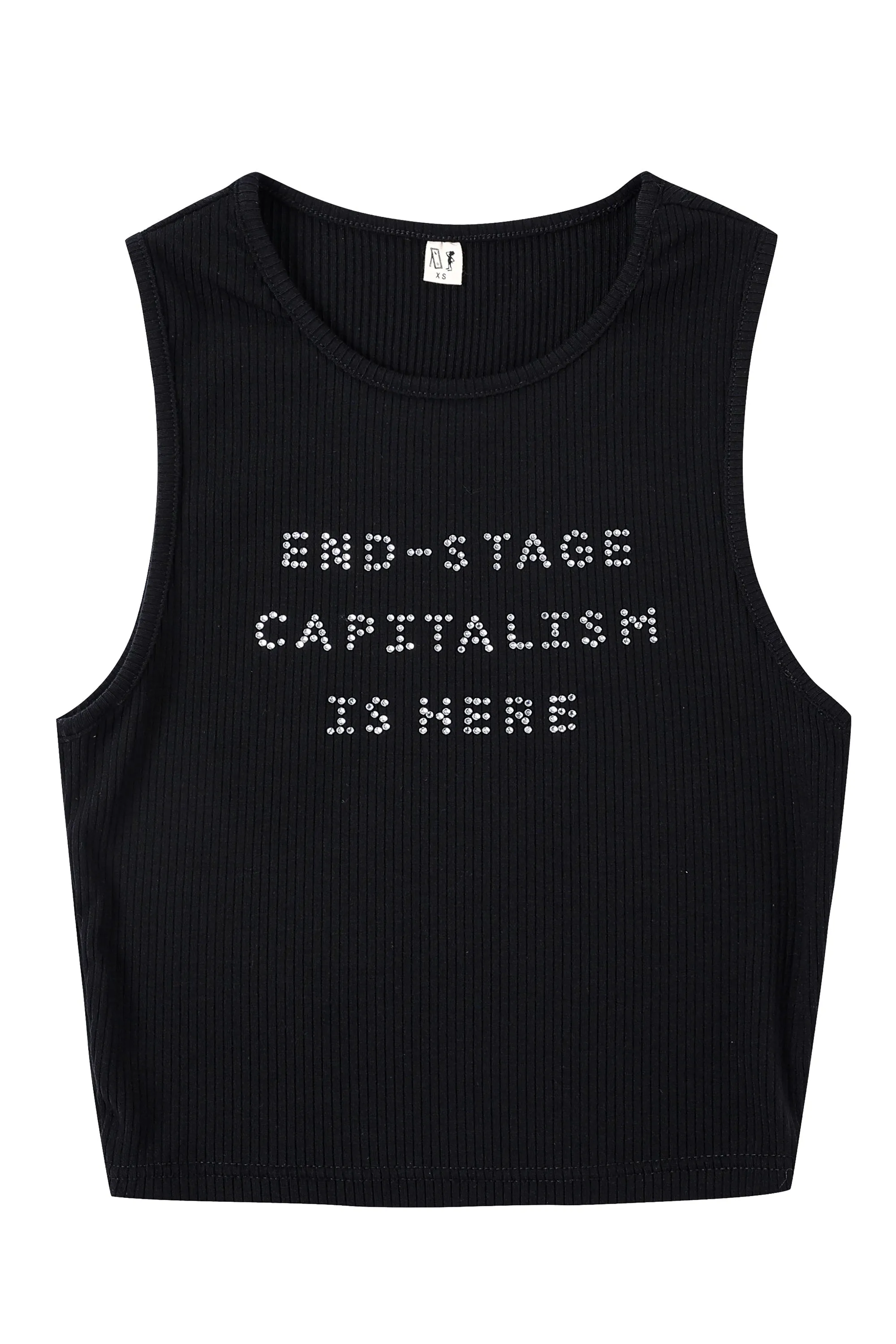 END STAGE Tencel Rib Tank sold by Fashion Brand Company product image thumbnail 2