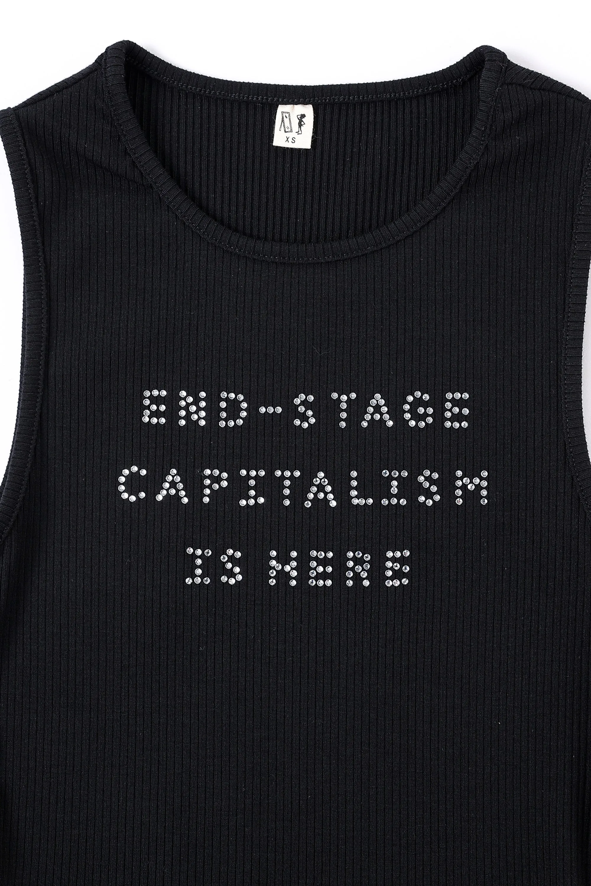END STAGE Tencel Rib Tank sold by Fashion Brand Company product image thumbnail 3