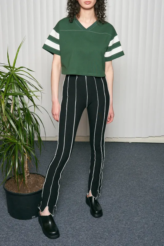 Dead Leaf Tencel Rib Pants sold by Fashion Brand Company