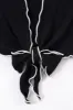 4 left - Tencel Rib Tie Front Top sold by Fashion Brand Company