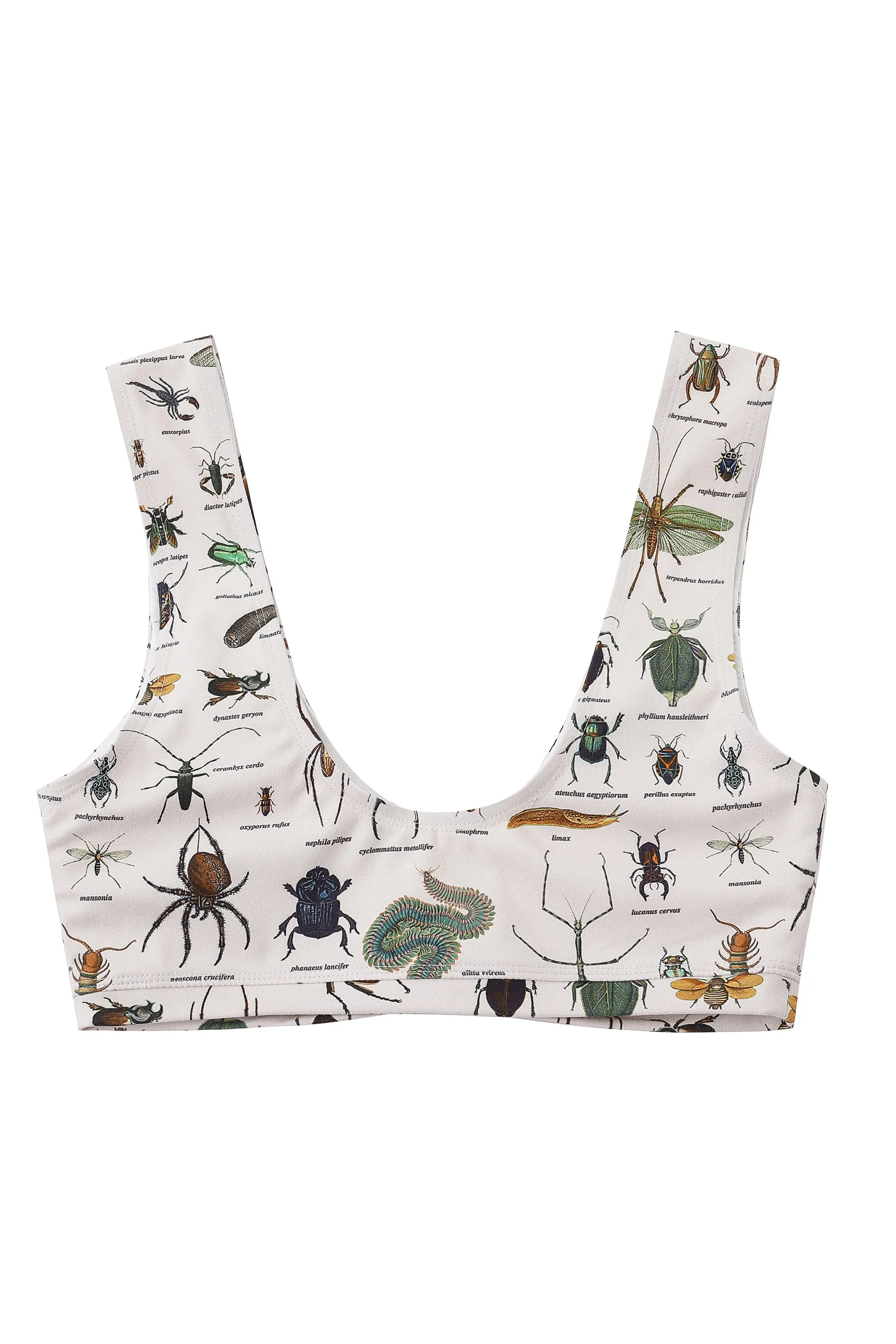 1 left - Worst Bugs Yoga/Swim Scrunch Bra sold by Fashion Brand Company product image thumbnail 3