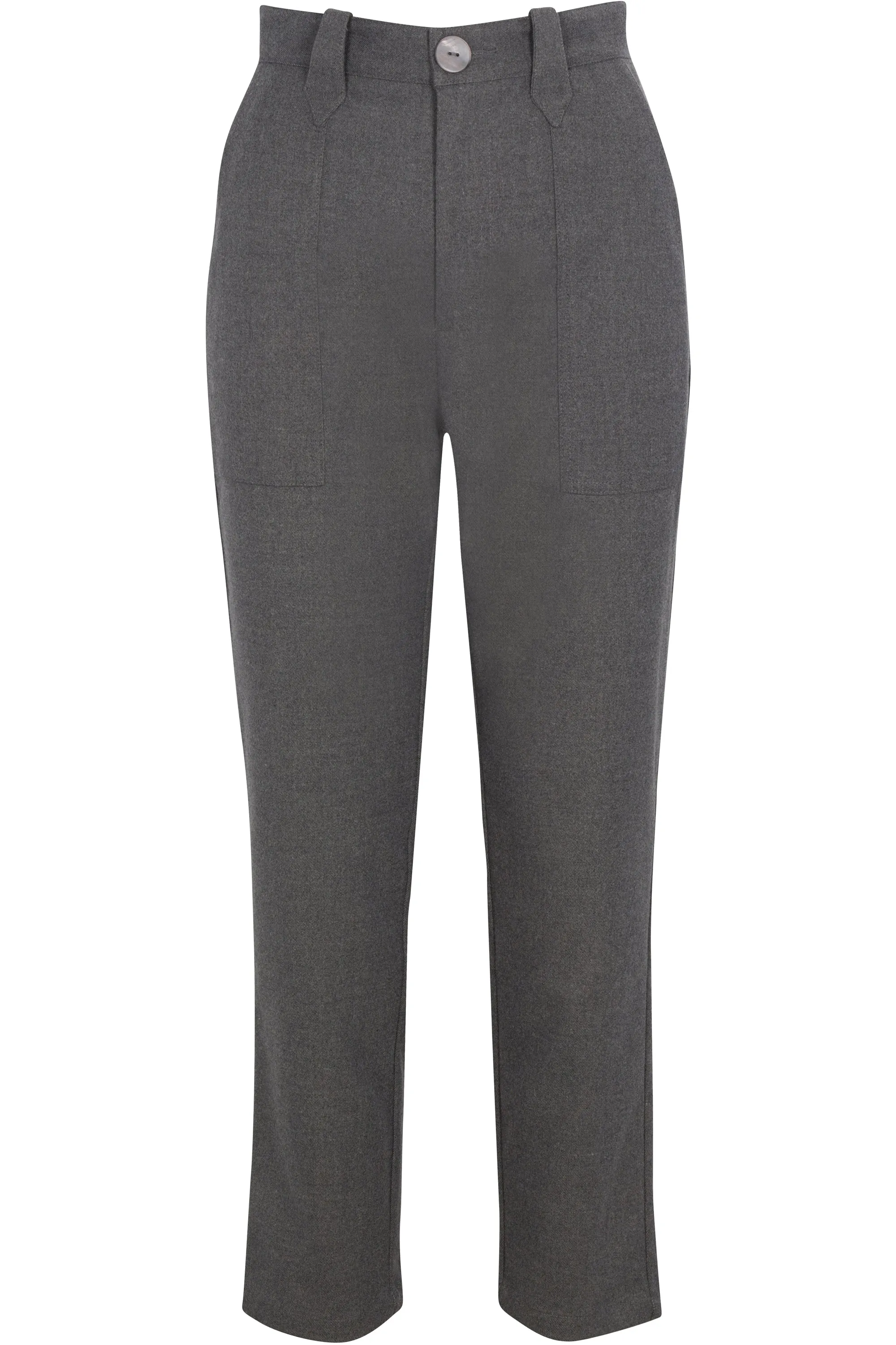 Face cut out Trousers Dark Gray sold by Fashion Brand Company product image thumbnail 5