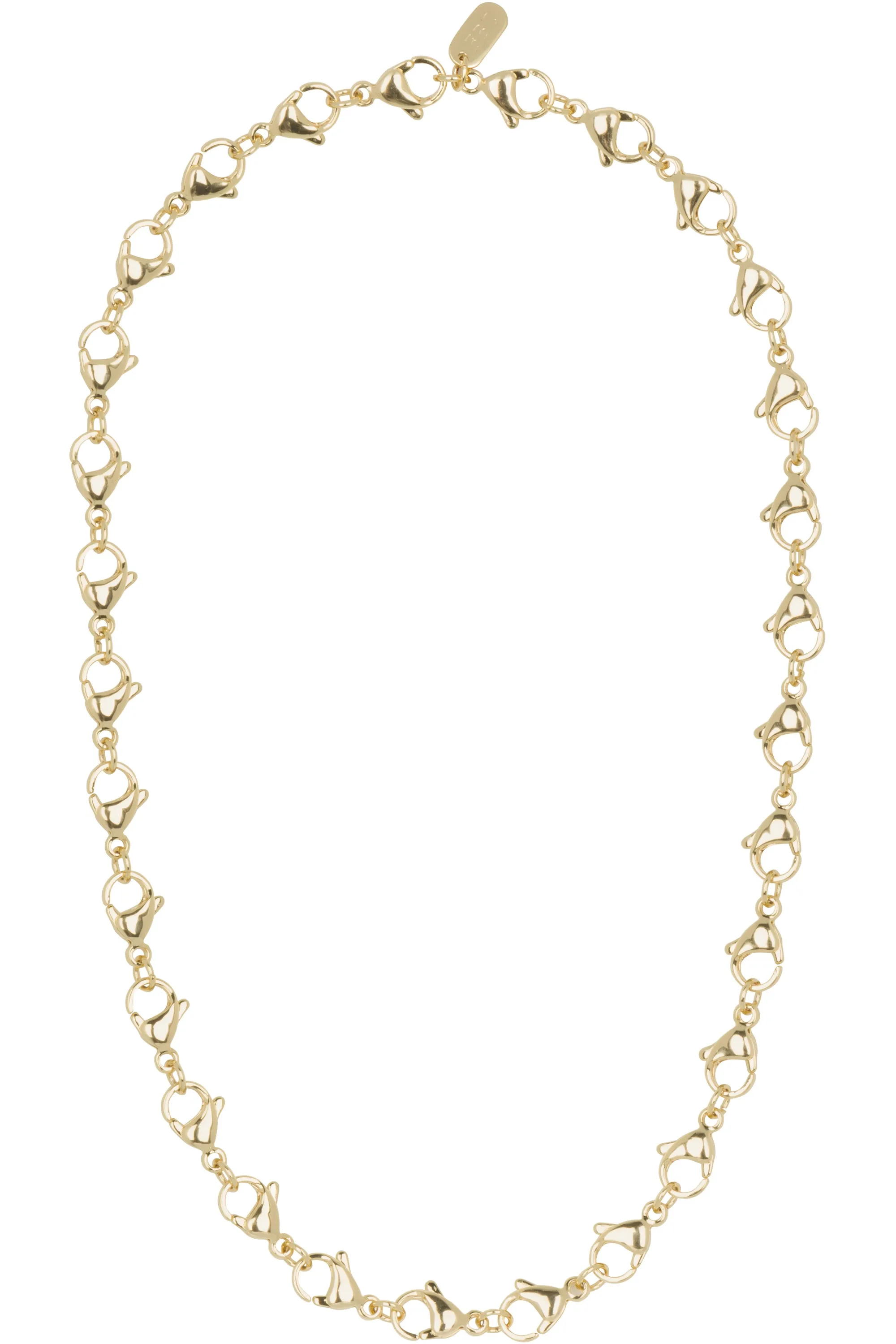 2 left - 14K gold fill Lobster Necklace sold by Fashion Brand Company