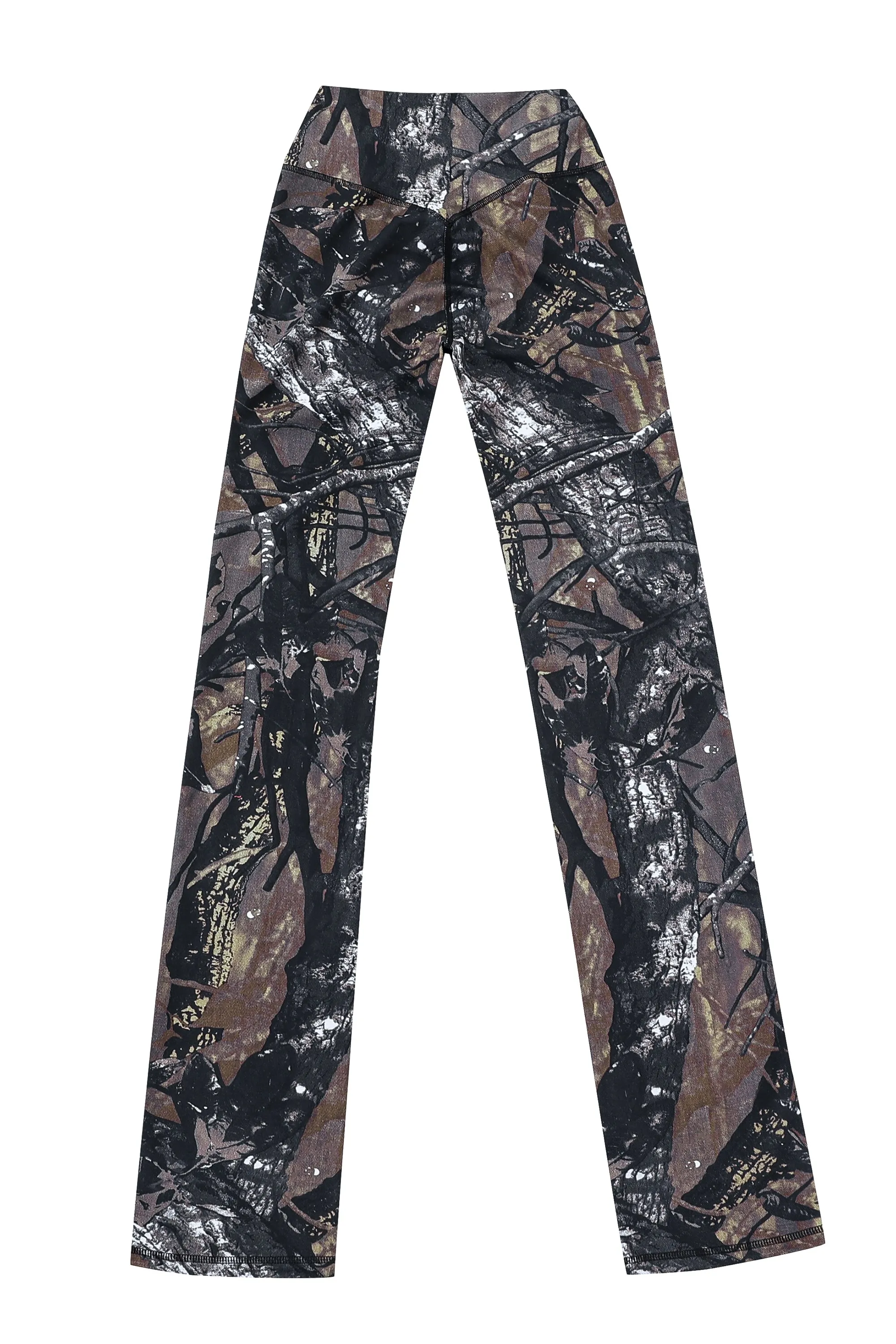 Forest Camo Yoga Pants sold by Fashion Brand Company product image thumbnail 5