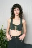 Forest Canvas Crop Corset Top sold by Fashion Brand Company