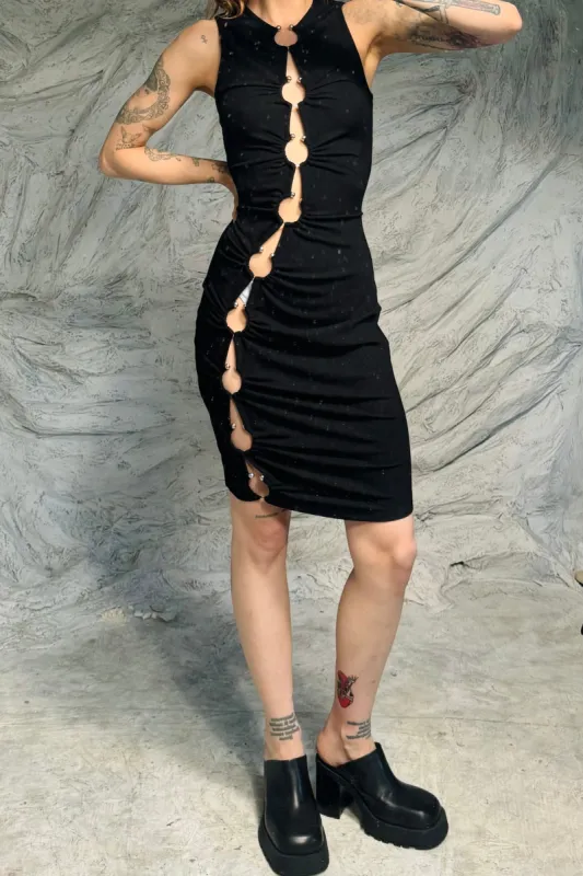 SAMPLE #105 - S/M Septums Midi Dress sold by Fashion Brand Company