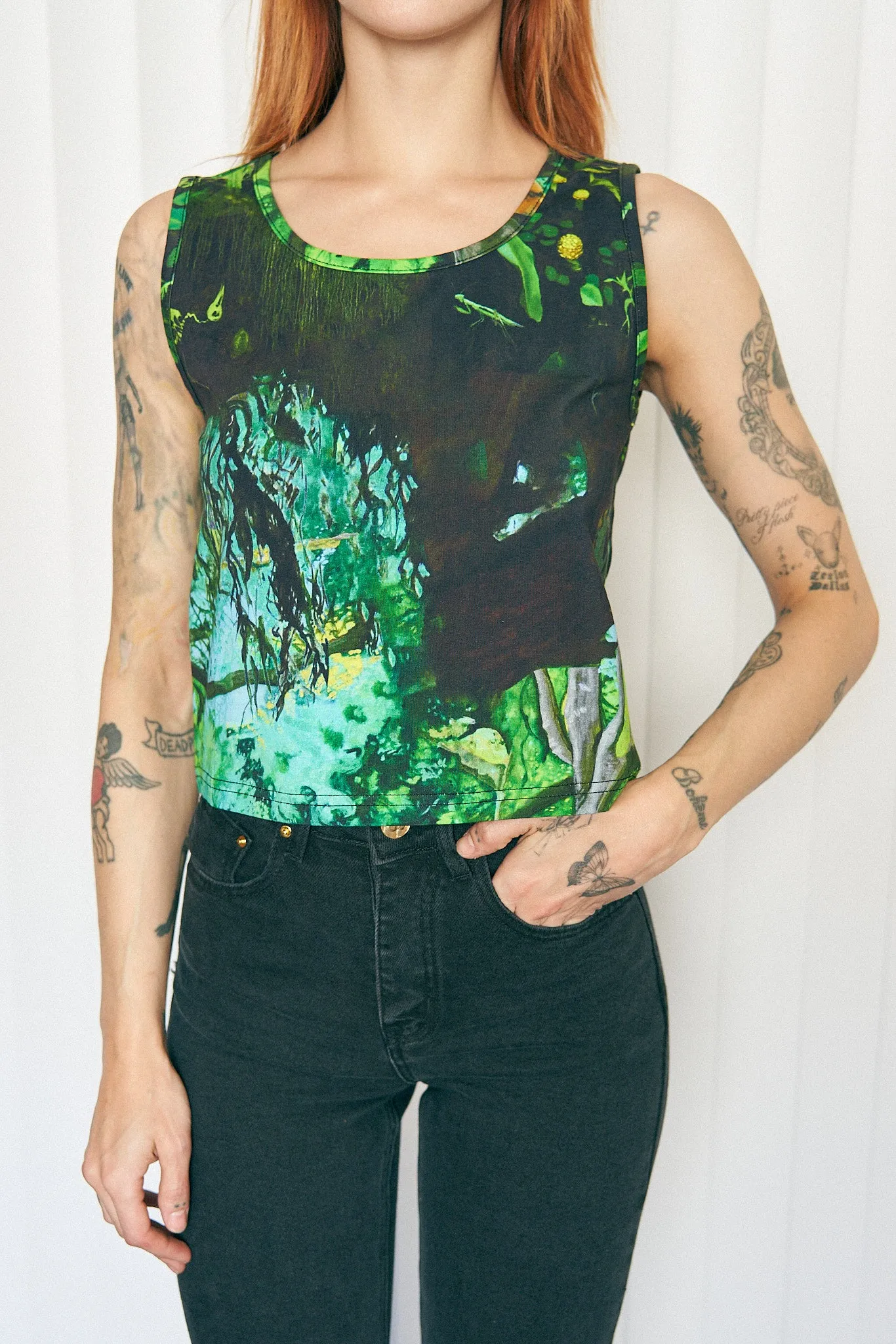 Cayetana Stretchy Summer Tank sold by Fashion Brand Company