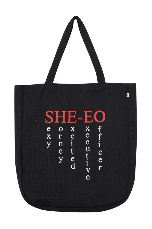 6 left - SHE-EO Tote Bag sold by Fashion Brand Company