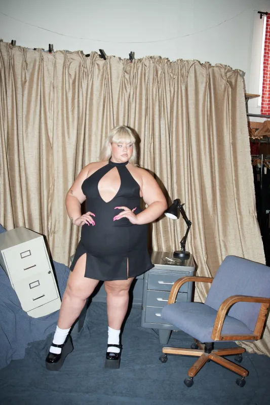 Wowza Awooooga Mini Dress made by Fashion Brand Company