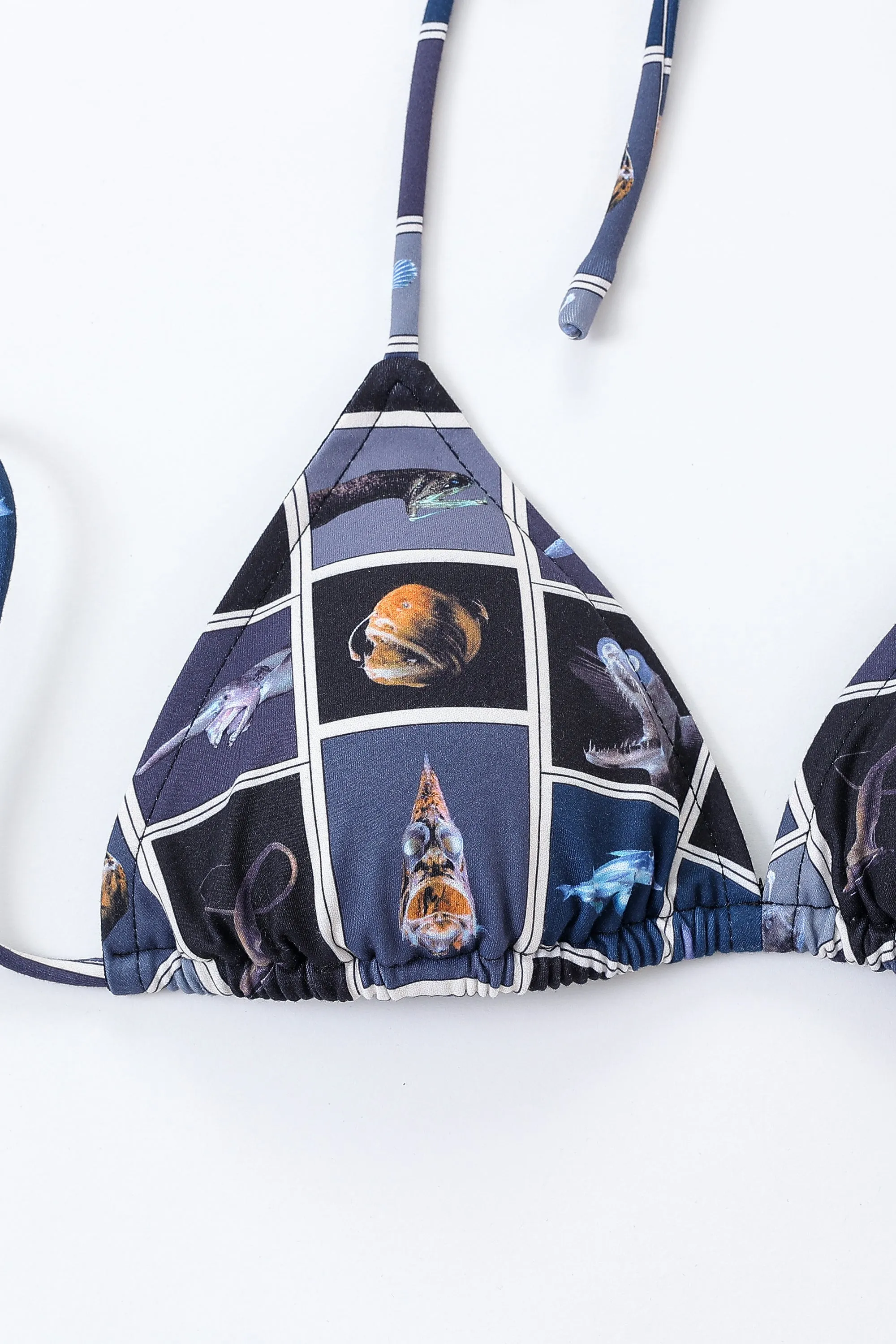 Cuter Fish String Bikini Top sold by Fashion Brand Company product image thumbnail 5