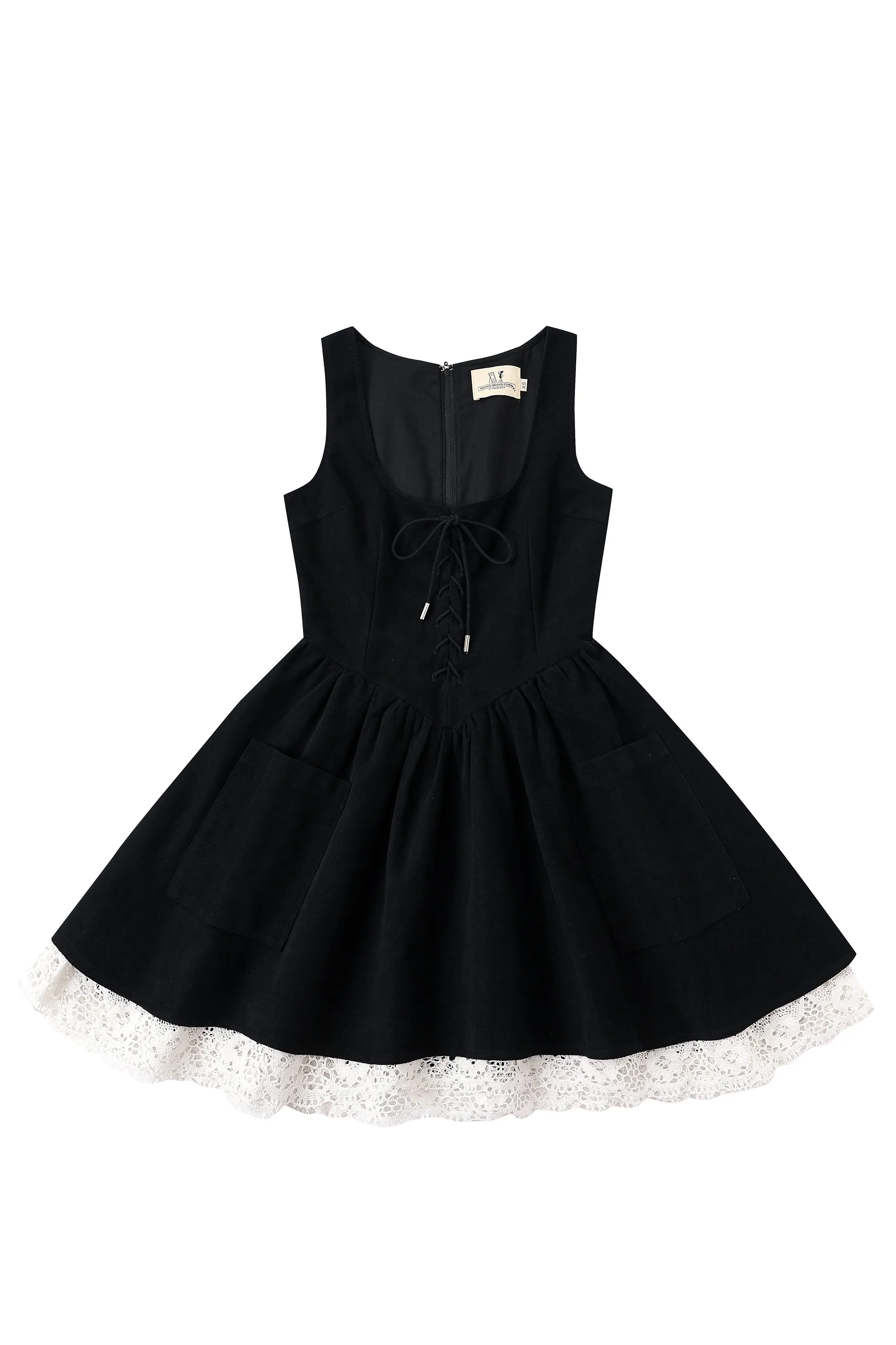 Farm Chores Mini Dress Black sold by Fashion Brand Company product image thumbnail 2