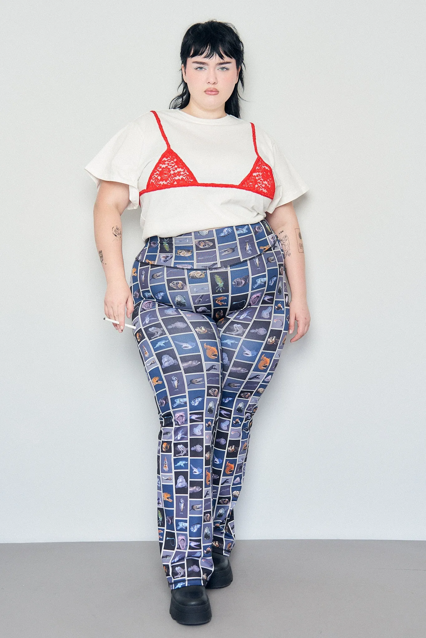 Cuter Fish Yoga Pants sold by Fashion Brand Company product image thumbnail 2