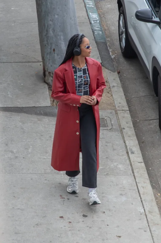 5 left - Matrix Jacket Plant Leather Oxblood sold by Fashion Brand Company