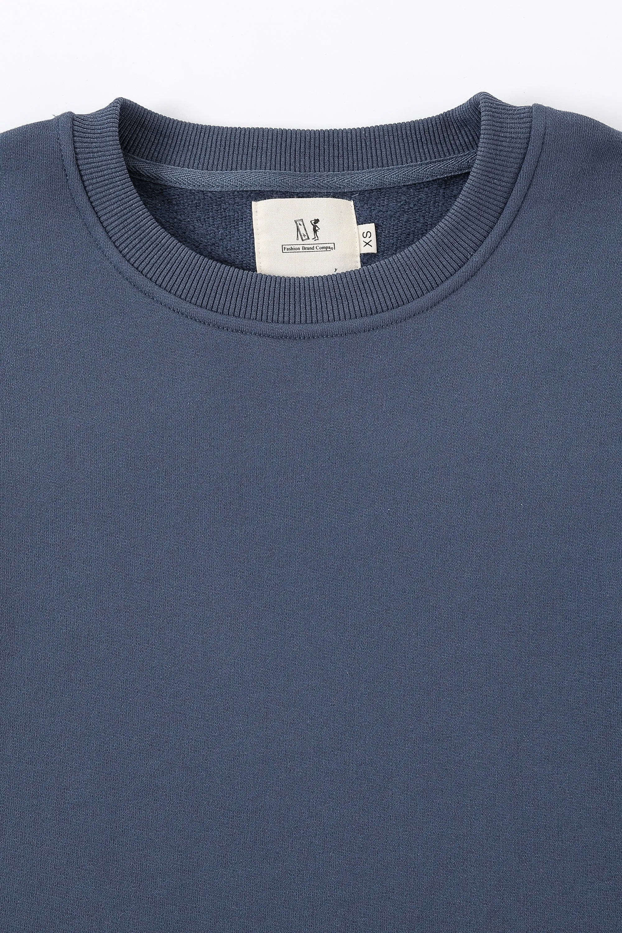 Military Crew Crop Sweatshirt Navy sold by Fashion Brand Company product image thumbnail 3