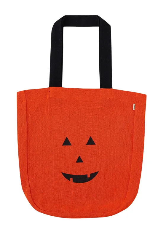 Trick Or Treat Thick Linen Tote Bag sold by Fashion Brand Company