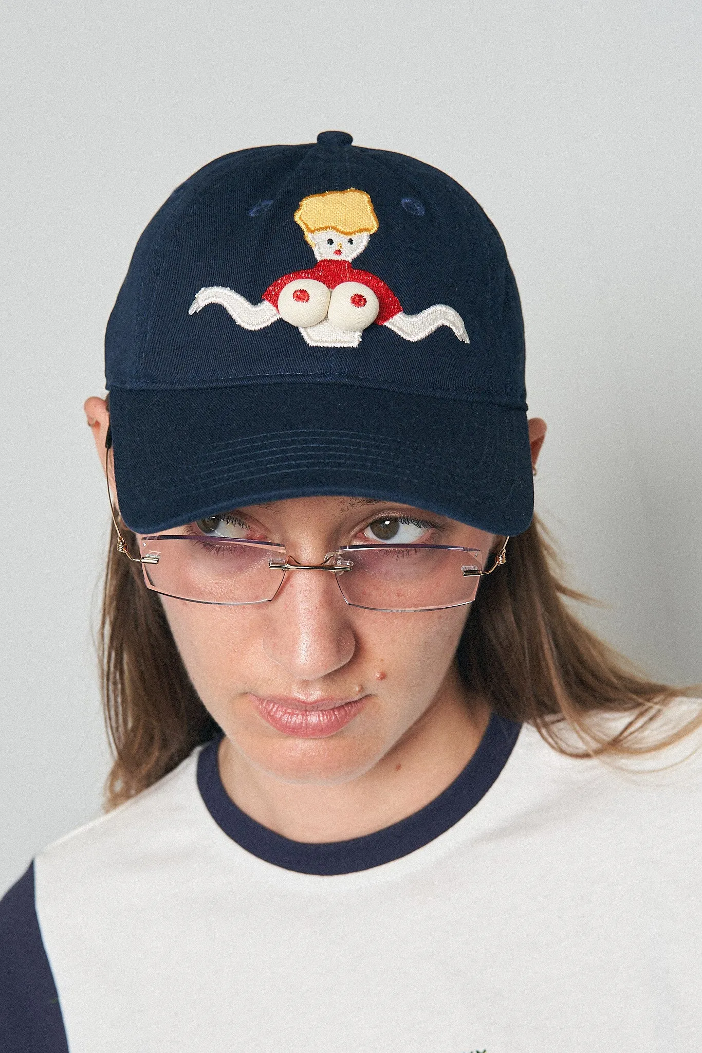 Hello World Dad Cap Blonde sold by Fashion Brand Company product image thumbnail 2