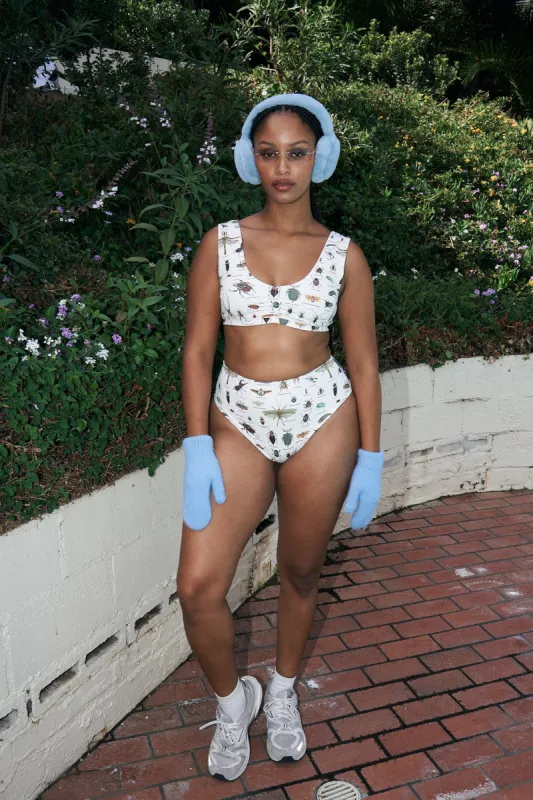 Worst Bugs High Waist Bikini Bottom sold by Fashion Brand Company