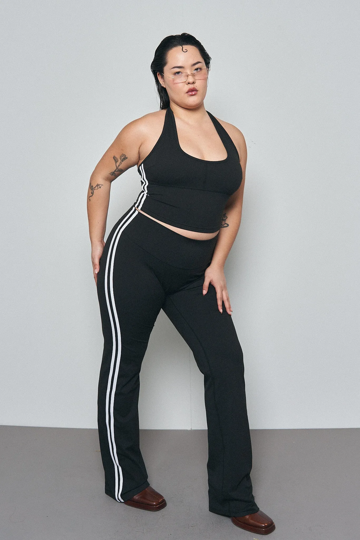 1 left- Sporty Spice Yoga Halter Top sold by Fashion Brand Company product image thumbnail 3