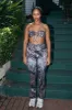 4 left - Forest Camo Loop Tie Yoga/Swim Bra sold by Fashion Brand Company