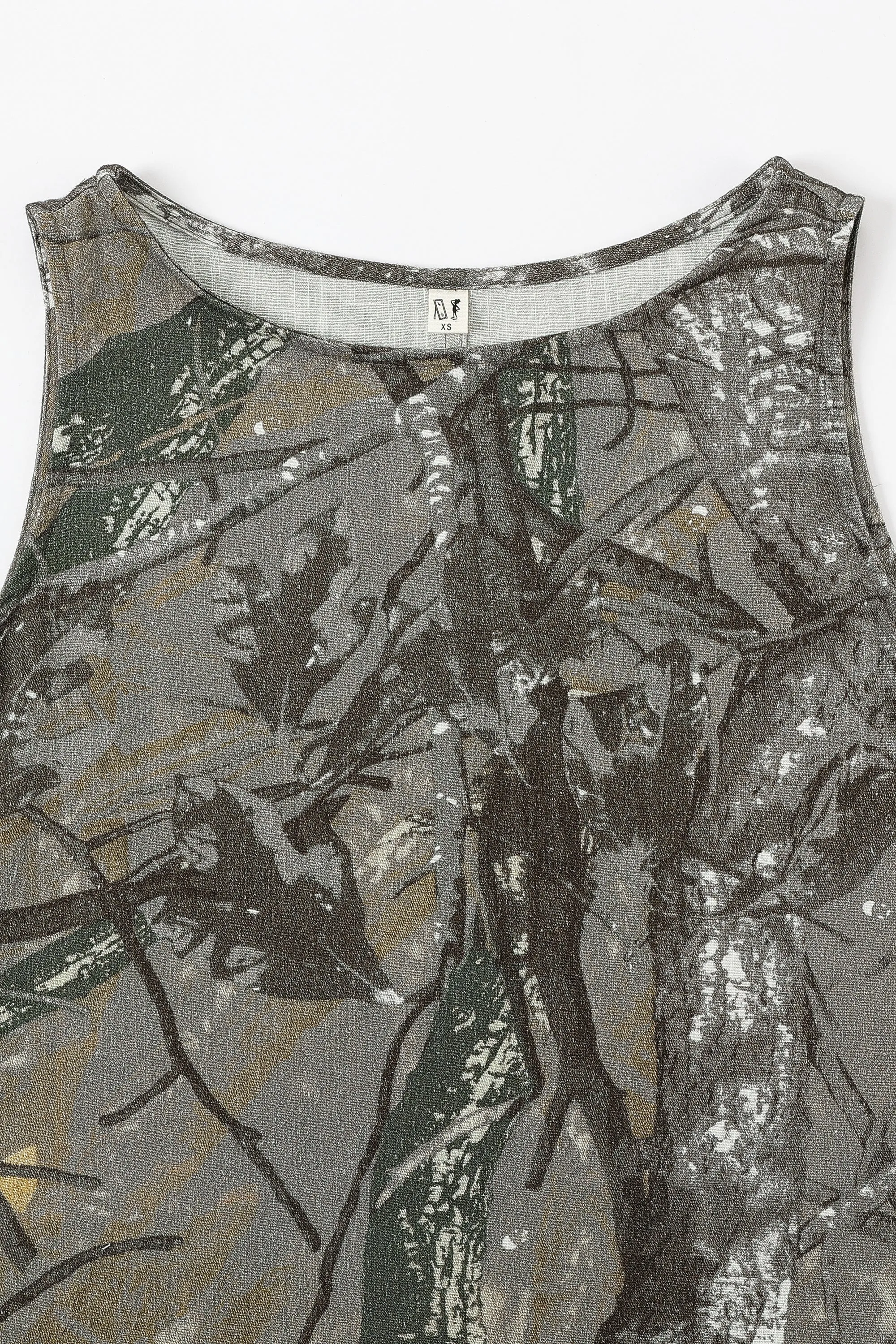 1 left - Shift Tank Soft Linen Forest Camo sold by Fashion Brand Company product image thumbnail 2