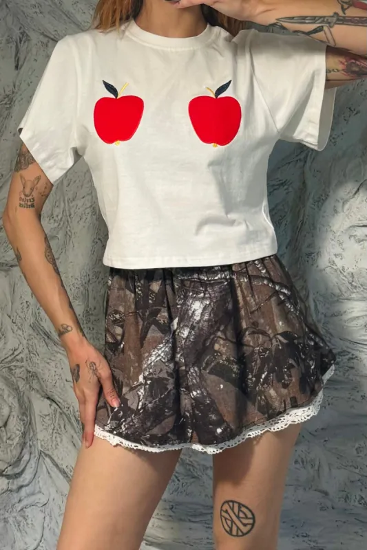 MISTAKE Apples Tommy Tee INCORRECT PLACEMENT sold by Fashion Brand Company