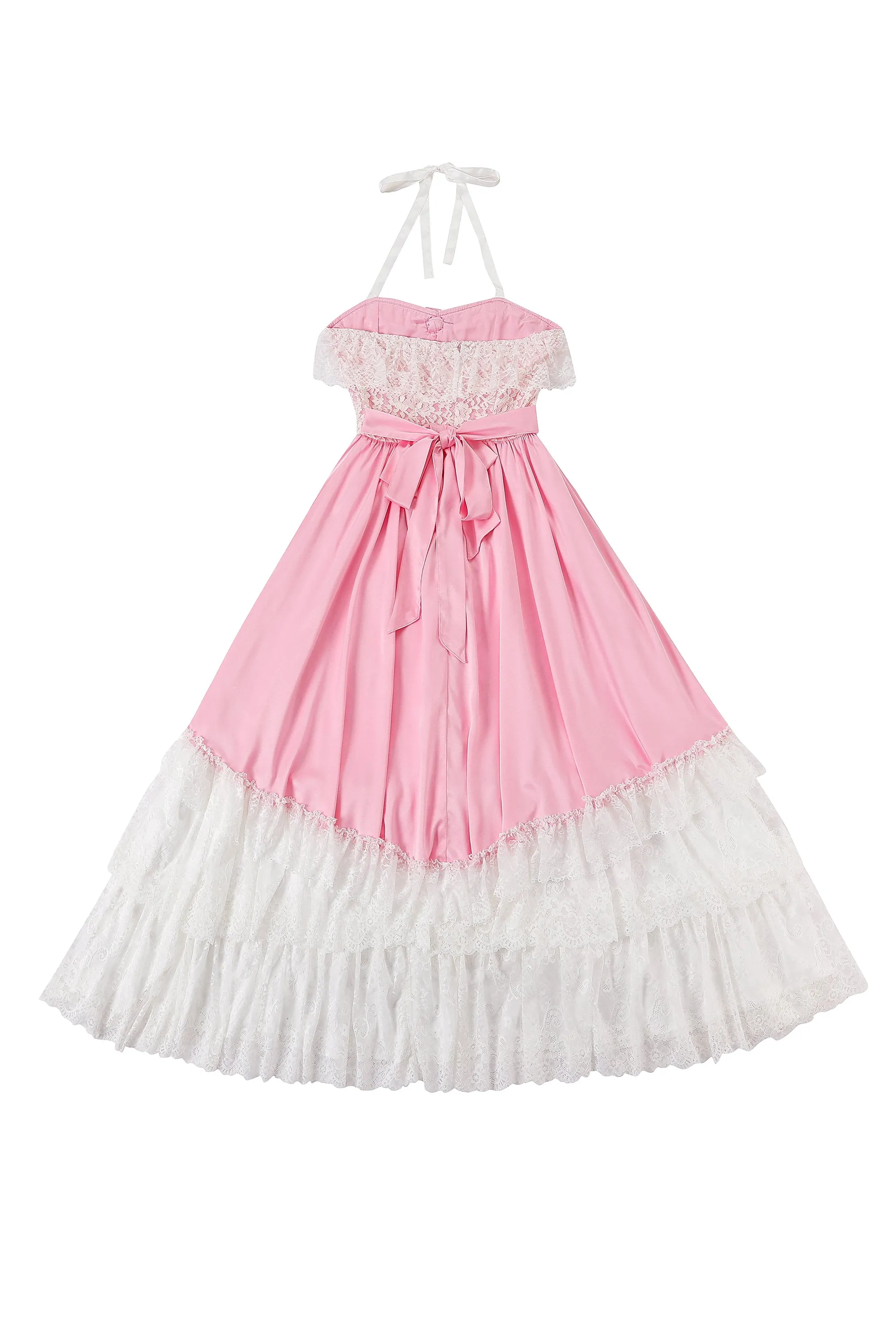 5 left - Courting Season Satin Gown sold by Fashion Brand Company product image thumbnail 5
