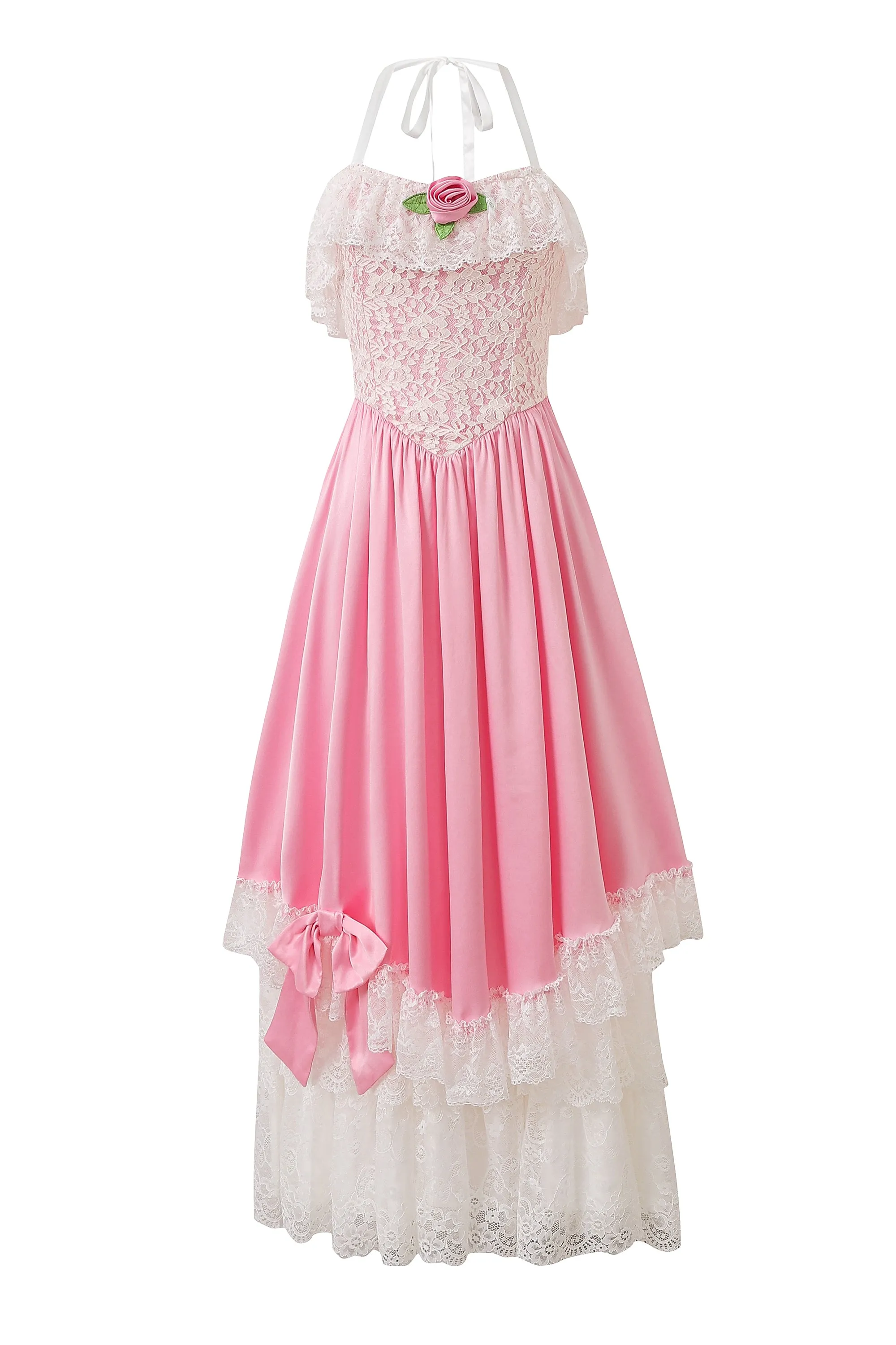5 left - Courting Season Satin Gown sold by Fashion Brand Company product image thumbnail 3