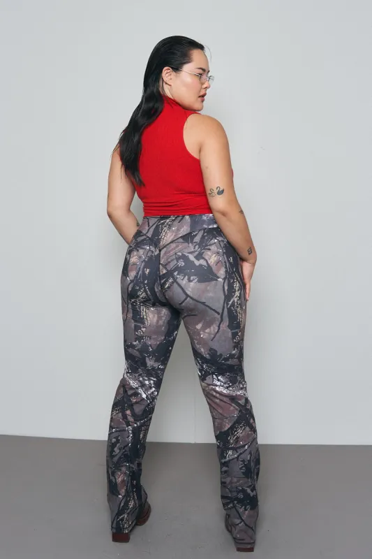 1 left - Forest Camo Yoga Pants sold by Fashion Brand Company