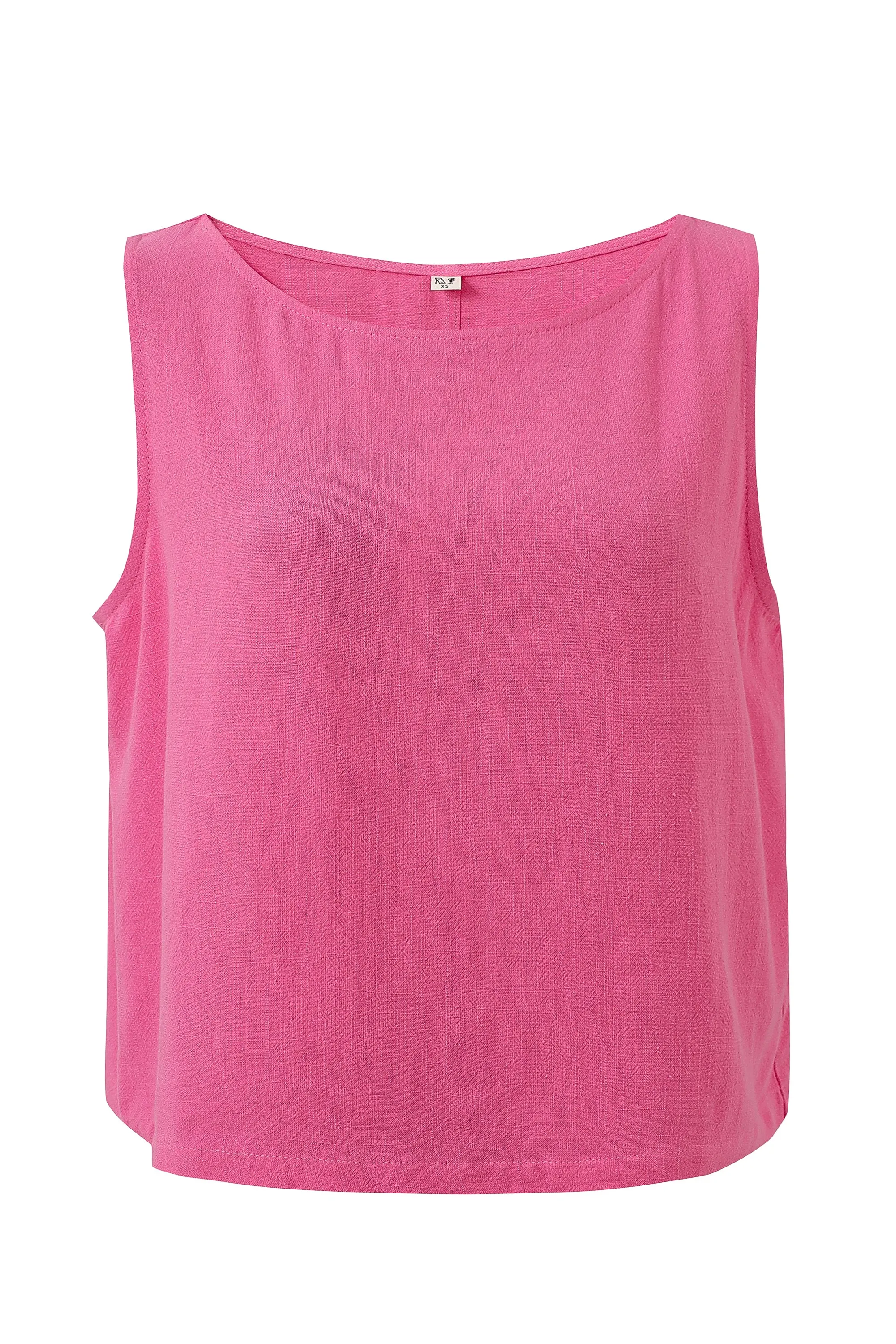 1 left - Shift Tank Soft Linen Pink sold by Fashion Brand Company