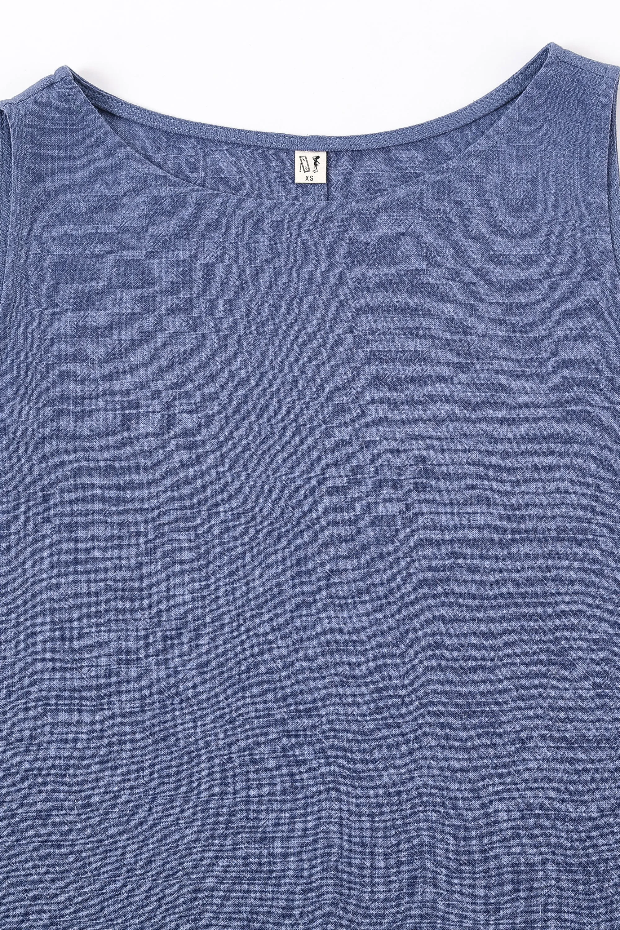 1 left - Shift Tank Soft Linen Blue sold by Fashion Brand Company product image thumbnail 3