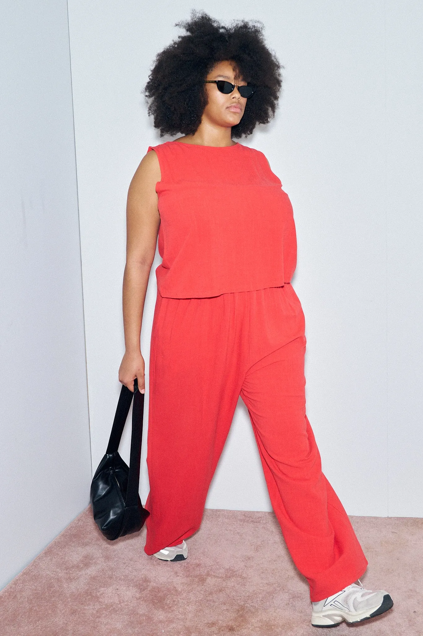 1 left- Lazy Pants Soft Linen Red sold by Fashion Brand Company