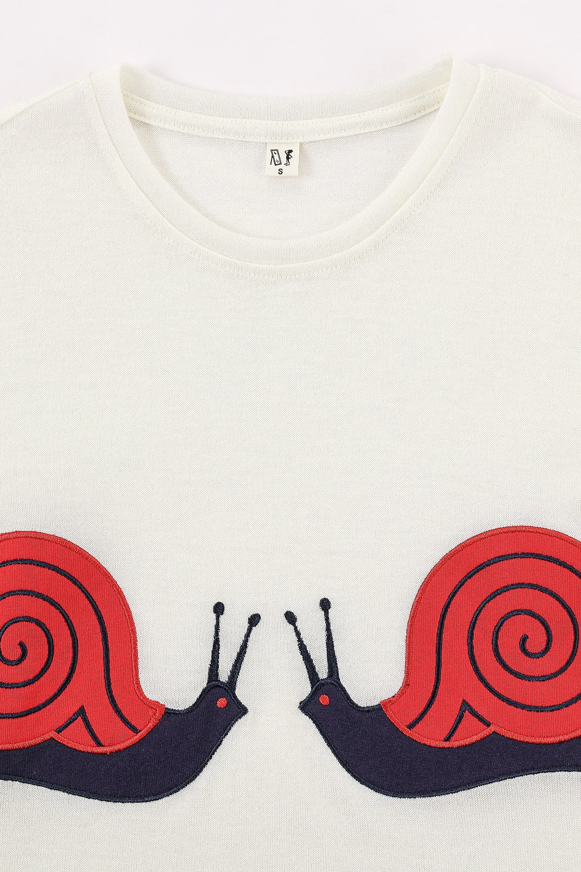 Snail Boobs Wool Blend Tommy Tee sold by Fashion Brand Company product image thumbnail 2