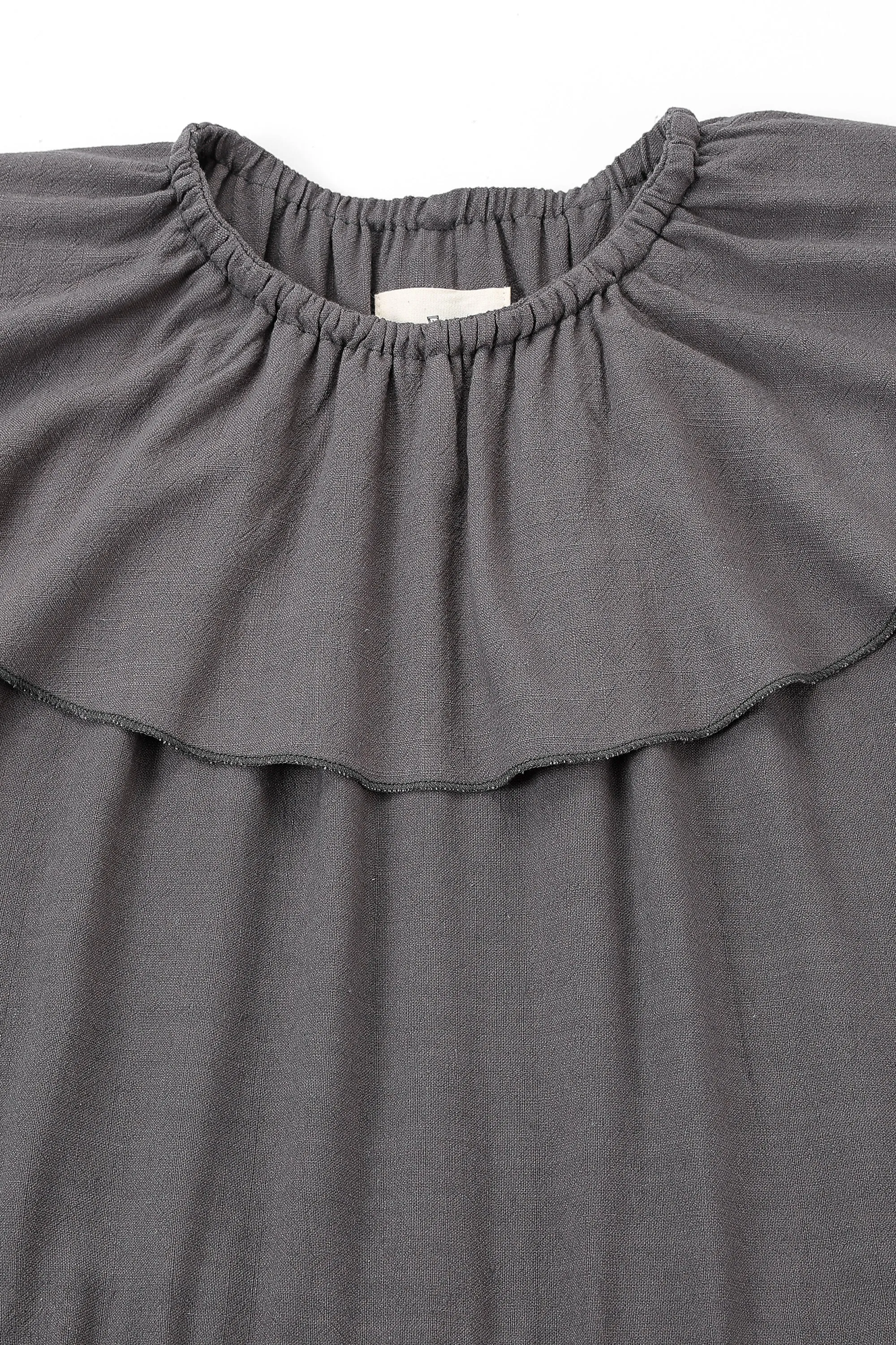 2 left - City Mouse Soft Linen Mini Dress Ash Brown sold by Fashion Brand Company product image thumbnail 3