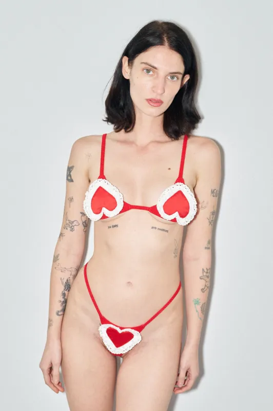 4 left - Tencel Valentine Micro Bra Top made by Fashion Brand Company