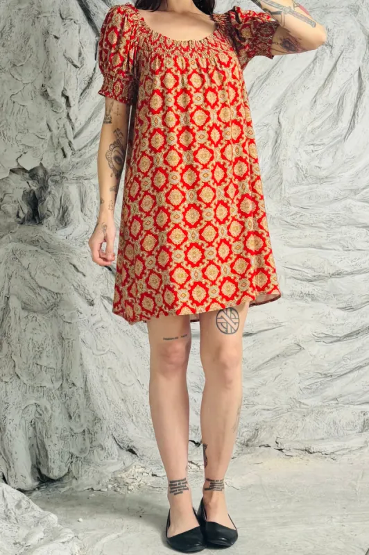 SAMPLE #91 - S Paisley Mini Dress sold by Fashion Brand Company