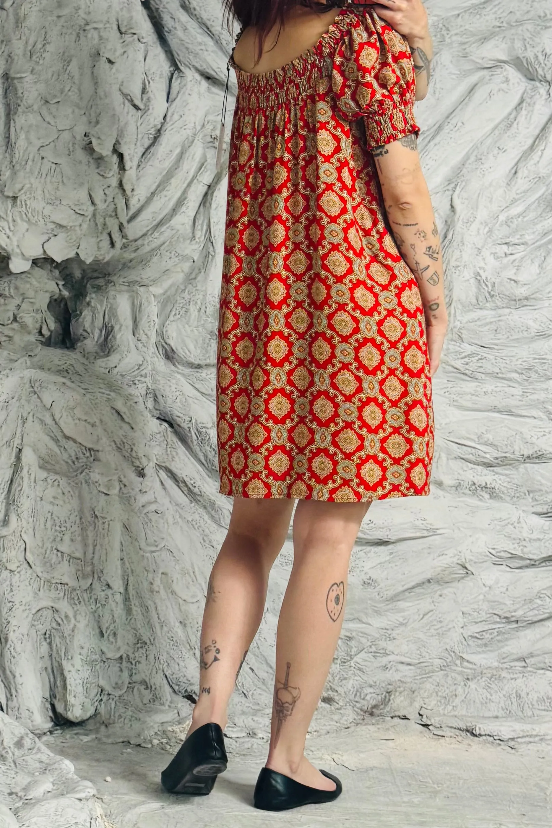SAMPLE #91 - S Paisley Mini Dress sold by Fashion Brand Company product image thumbnail 2