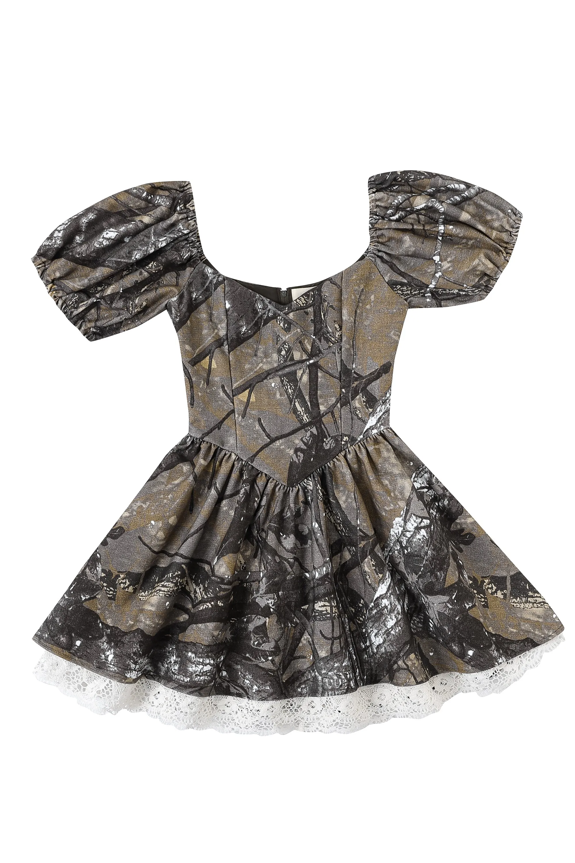 1 left - Forest Camo Virgin Mini Dress sold by Fashion Brand Company product image thumbnail 3