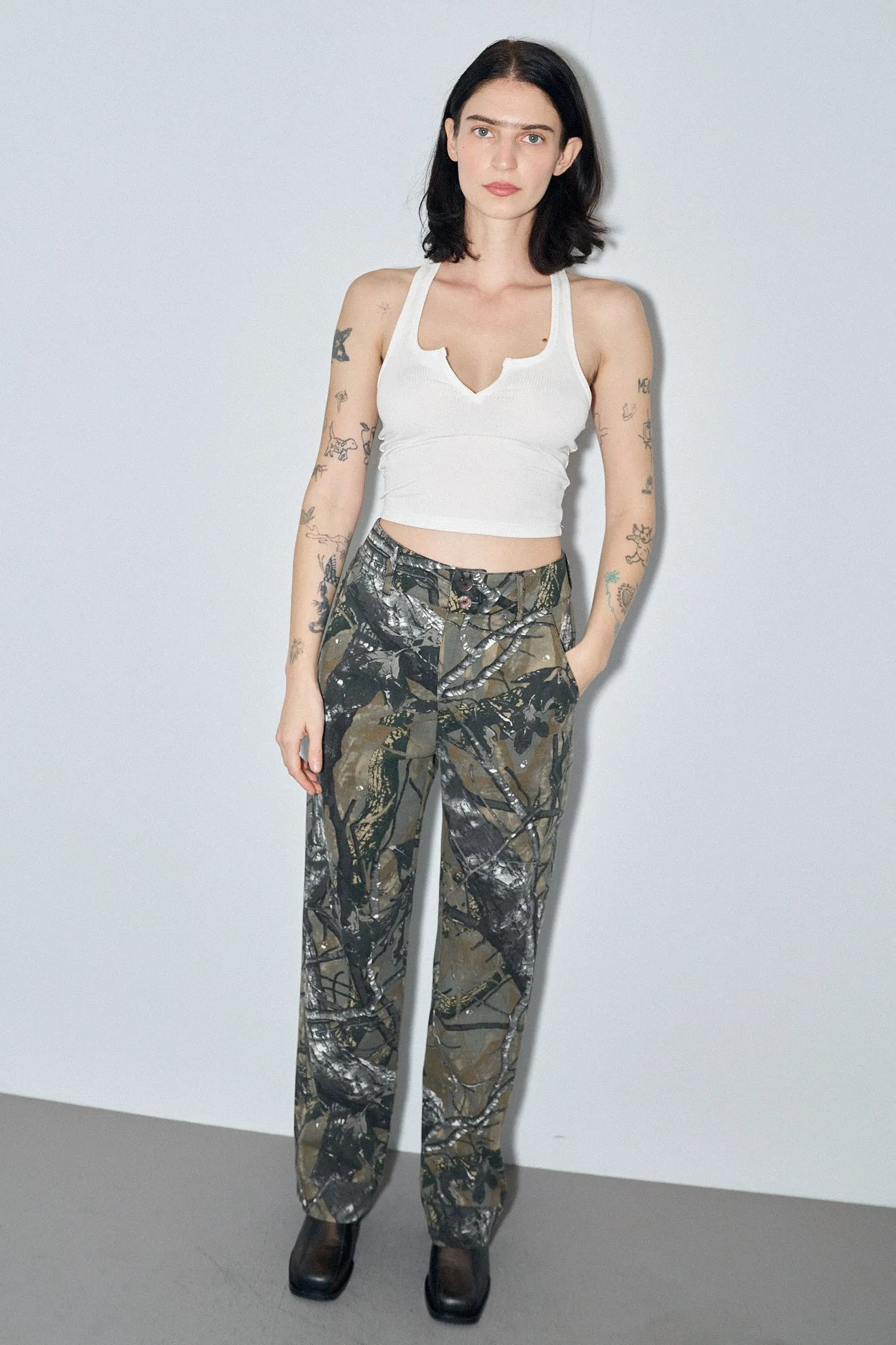 Big Butt Forest Camo Canvas Pants sold by Fashion Brand Company product image thumbnail 3
