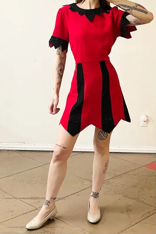 SAMPLE #107 - S Red Circus Mini made by Fashion Brand Company